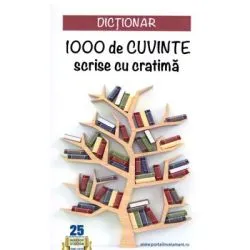 Dictionar 1000 de cuvinte scrise cu cratima