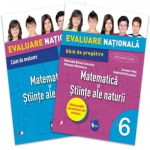 Evaluare nationala. Matematica si stiinte ale naturii. Ghid de pregatire. Clasa a VI-a
