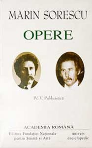Marin Sorescu, Opere, Vol. 4-5 - Publicistica