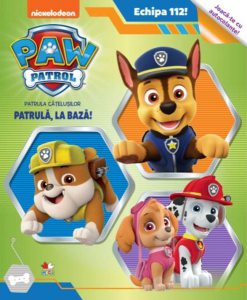 Patrula Cățelușilor. Patrulă, la bază! Joacă-te cu autocolante!