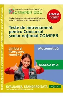 Teste de antrenament - Clasa 4 - Concursul Comper de Constantin Filfanescu