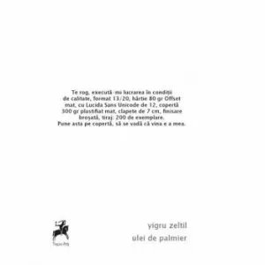 Ulei de palmier de Yigru Zeltil