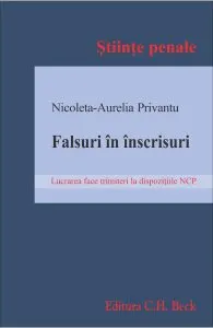 Falsuri in inscrisuri de Nicoleta-Aurelia Privantu