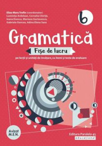 Gramatica. Fise de lucru (pe lectii si unitati de invatare cu itemi si teste de evaluare). Clasa a VI-a