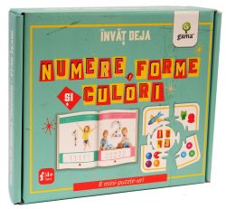 Invat deja numere, forme si culori
