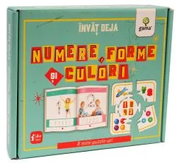 Invat deja numere, forme si culori
