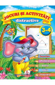 Jocuri si activitati distractive 3-4 ani