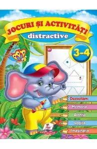 Jocuri si activitati distractive 3-4 ani