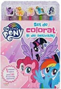 My little pony. Set de colorat si de activitati