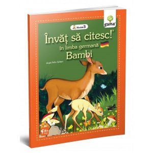 Bambi. Învăț să citesc. Limba germană, nivelul 3 (8  ani)
