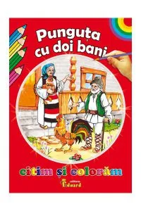 Citim si coloram - Punguta cu doi bani