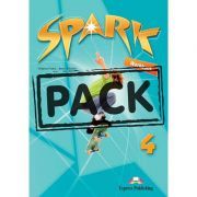 Curs limba engleza Spark 4 Monstertrackers Caietul elevului cu Digibook App