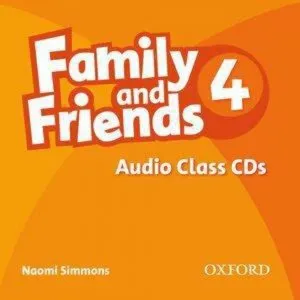 Family and Friends 4 - Audio Class CDs de Naomi Simmons