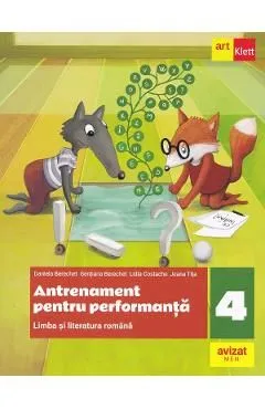Limba si literatura romana -Clasa 4 - Antrenament pentru performanta de Jeana Tita