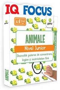 Animale. Nivel Junior. Dezvolta puterea de concentrare, logica si motricitatea fina
