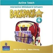 Backpack Gold 4 Active Teach New Edition de Mario Herrera