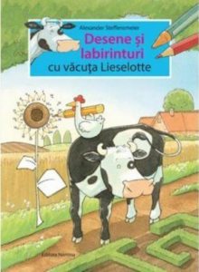 Desene si labirinturi cu vacuta Lieselotte