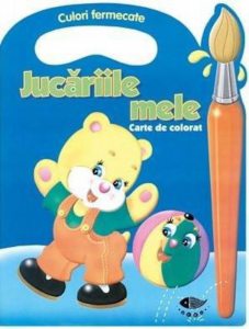 Jucariile mele - carte de colorat