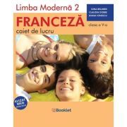 Limba moderna 2 Franceza. Caiet de lucru clasa a 5-a, 2022