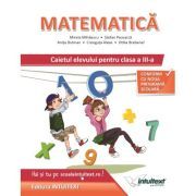 Matematica. Caietul elevului pentru clasa a 3-a