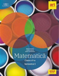 Matematică. Clasa a V-a. Semestrul 1 - Traseul albastru. Clubul Matematicienilor