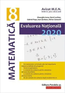 Matematică. Evaluare Naţională 2020. Clasa a VIII-a de Gheorghe Iurea
