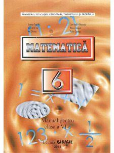 Matematica. Manual pentru clasa a VI-a
