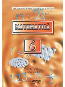Matematica. Manual pentru clasa a VI-a