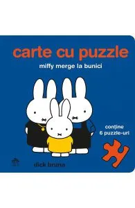 Miffy merge la bunici. Carte cu puzzle de Dick Bruna