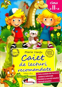 Caiet de lecturi recomandate - Clasa 2