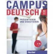 Campus Deutsch, Präsentieren und Diskutieren, Kursbuch mit CD-ROM (Audio   Video) de Oliver Bayerlein
