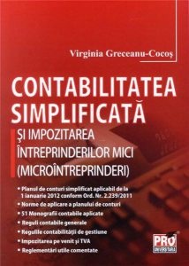 Contabilitatea simplificata si impozitarea intreprinderilor mici