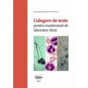 Culegere de teste pentru masteranzii de laborator clinic, alb-negru
