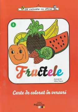 Fructele - Carte de colorat in versuri de Mihai Neacsu