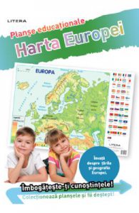 Harta Ruropei. Planse educationale