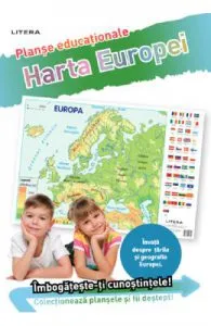 Harta Ruropei. Planse educationale
