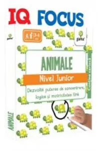 IQ Focus de Animale. Nivel Junior 3-4 ani