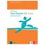 Mit Erfolg zu Start Deutsch 1/2 (telc Deutsch A1/A2), Testbuch   Audio-CD de Hubert Eichheim