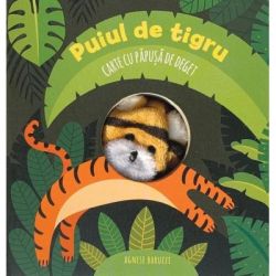 Puiul de tigru. Carte cu papusa de deget Ed. 2023
