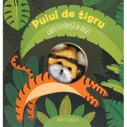 Puiul de tigru. Carte cu papusa de deget Ed. 2023 de Agnese Baruzzi