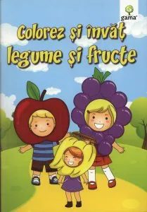 Colorez si invat legume si fructe