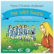 Literatura adaptata pentru copii The wild swans DVD-ROM. Retold