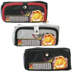 Penar textil Garfield - negru si rosu