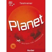 Planet 1 Testtrainer mit Audio-CD Deutsch fur Jugendliche