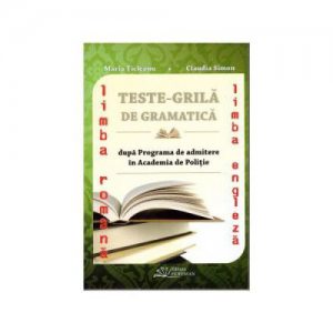 Test grila de gramatica limba romana si limba engleza
