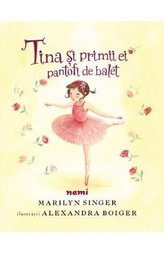 Tina si primii ei pantofi de balet