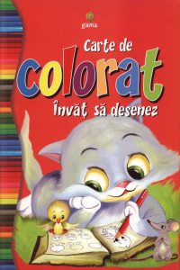 Carte de colorat - Invat sa desenez