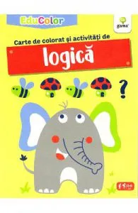 Carte de colorat si activitati de logica. EduColor