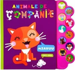 Carte sonoră cu 10 sunete. Animale de companie de Koral