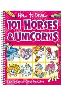How to Draw 101 Horses and Unicorns de Imagine That